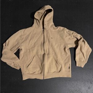 Volcom Beige Fleece-Lined Jacket